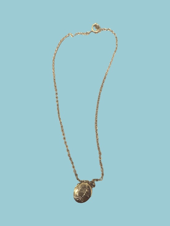 Jewelry - Gold Oval Locket Pendant anklet- Women Jewelry